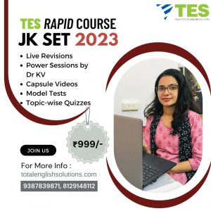Jammu and Kashmir SET 2023 – TES Rapid Course