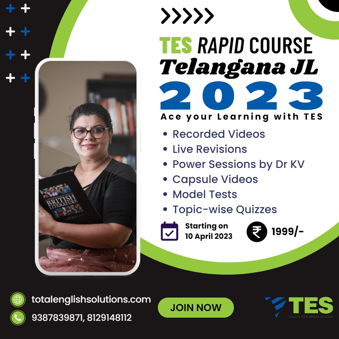 TELANGANA JUNIOR LECTURER 2023