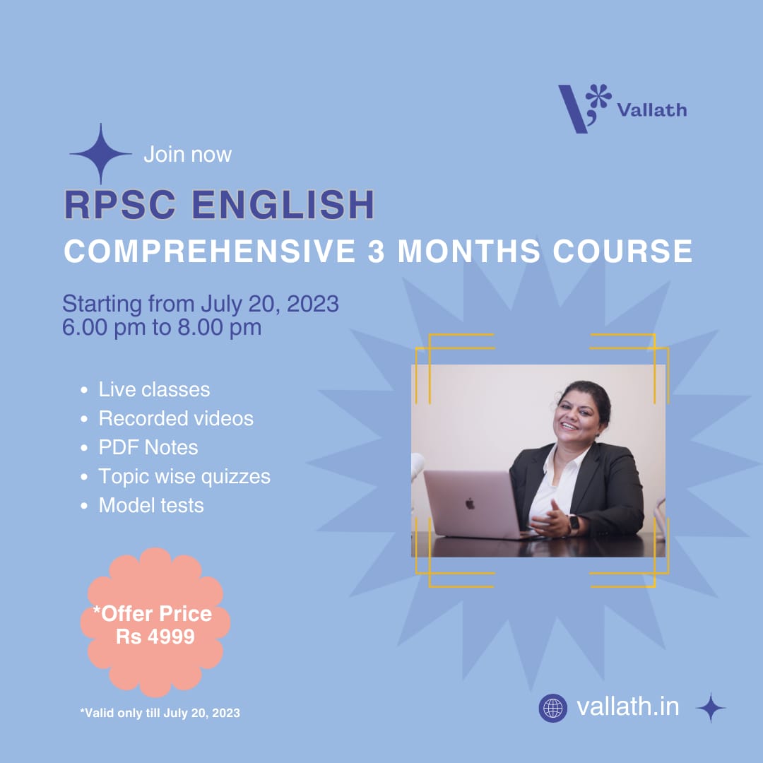 RPSC COMPREHENSIVE ONLINE COURSE