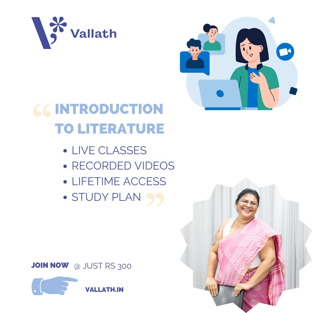 VALLATH INTRODUCTION TO LITERATURE