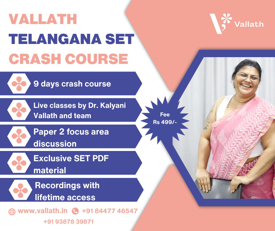 Vallath Telangana SET Crash Course