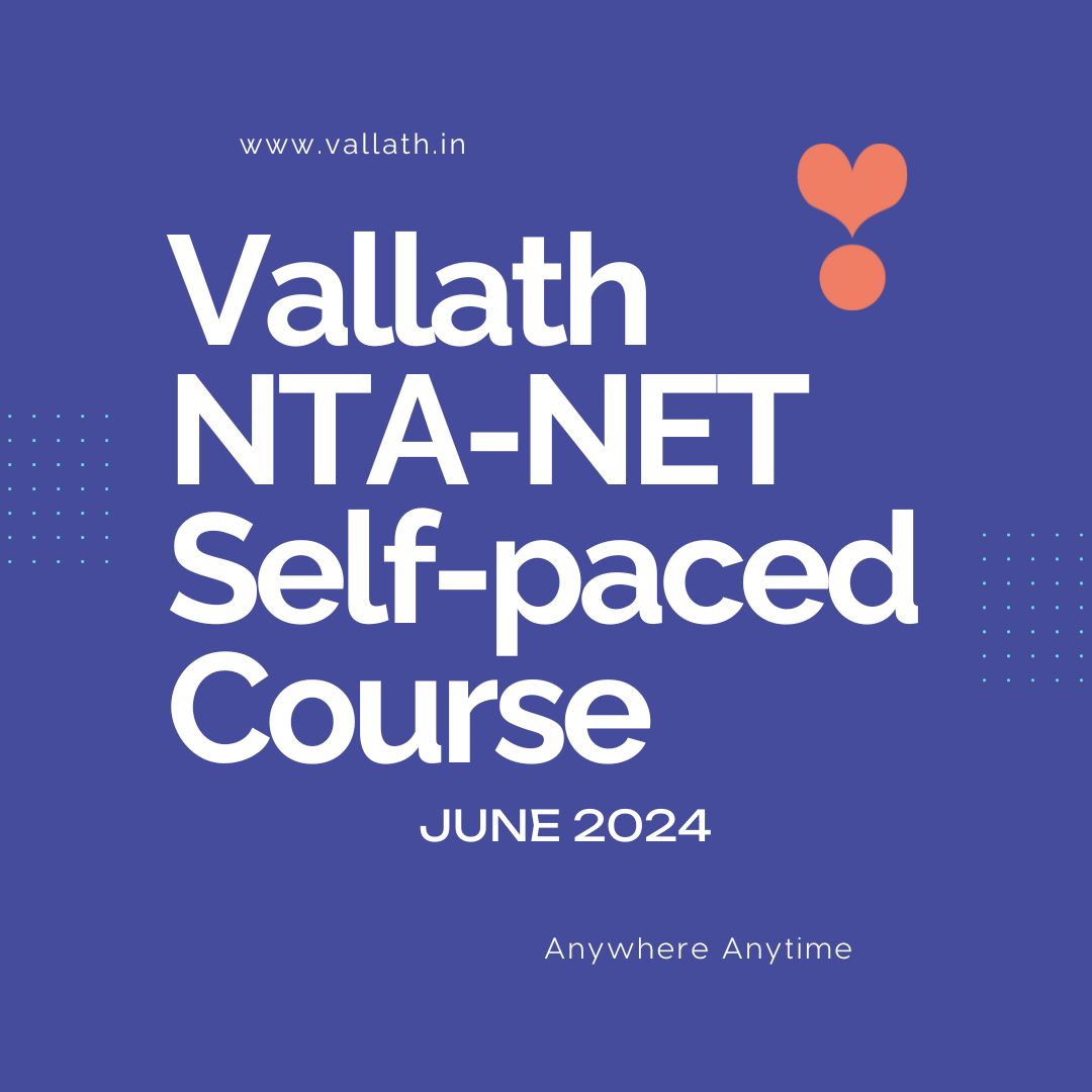 VALLATH NET ENGLISH SELF-PACED COURSE JUNE 2024