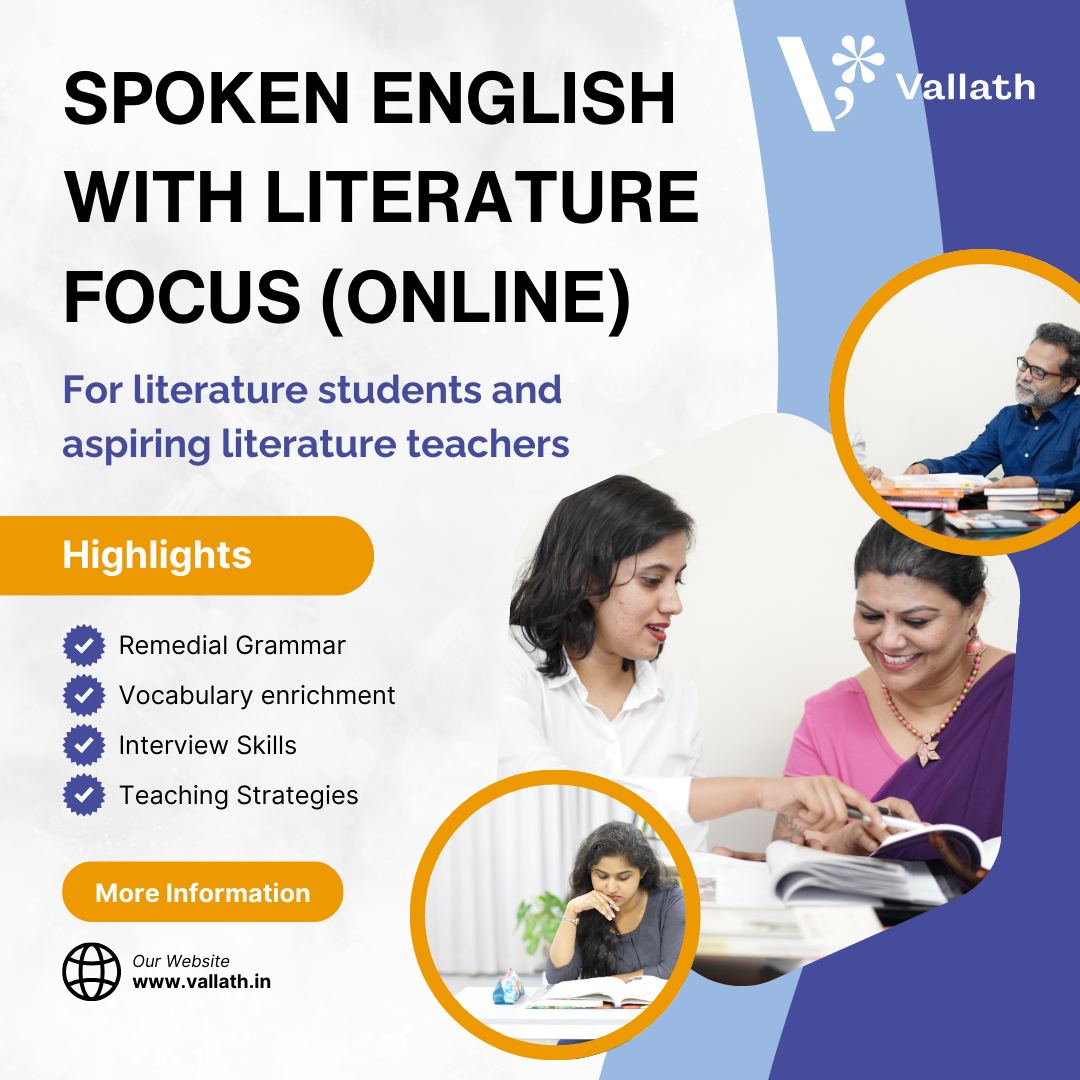 Spoken English with Literature Focus (Online)