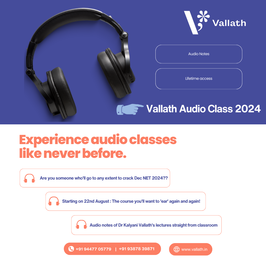 Vallath NTA NET Audio Class