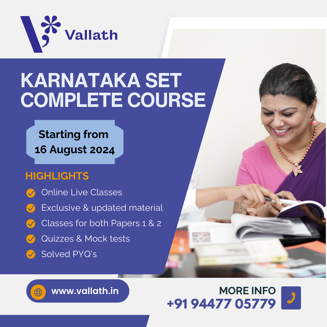 Karnataka SET Complete Course 2024