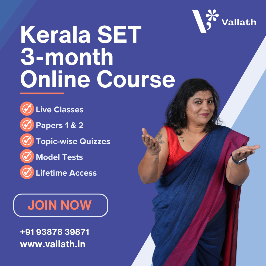Kerala SET 3-Month Online Course 2025