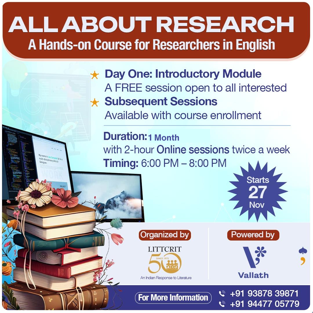 All About Research: A Hands-on Course for Researchers in English