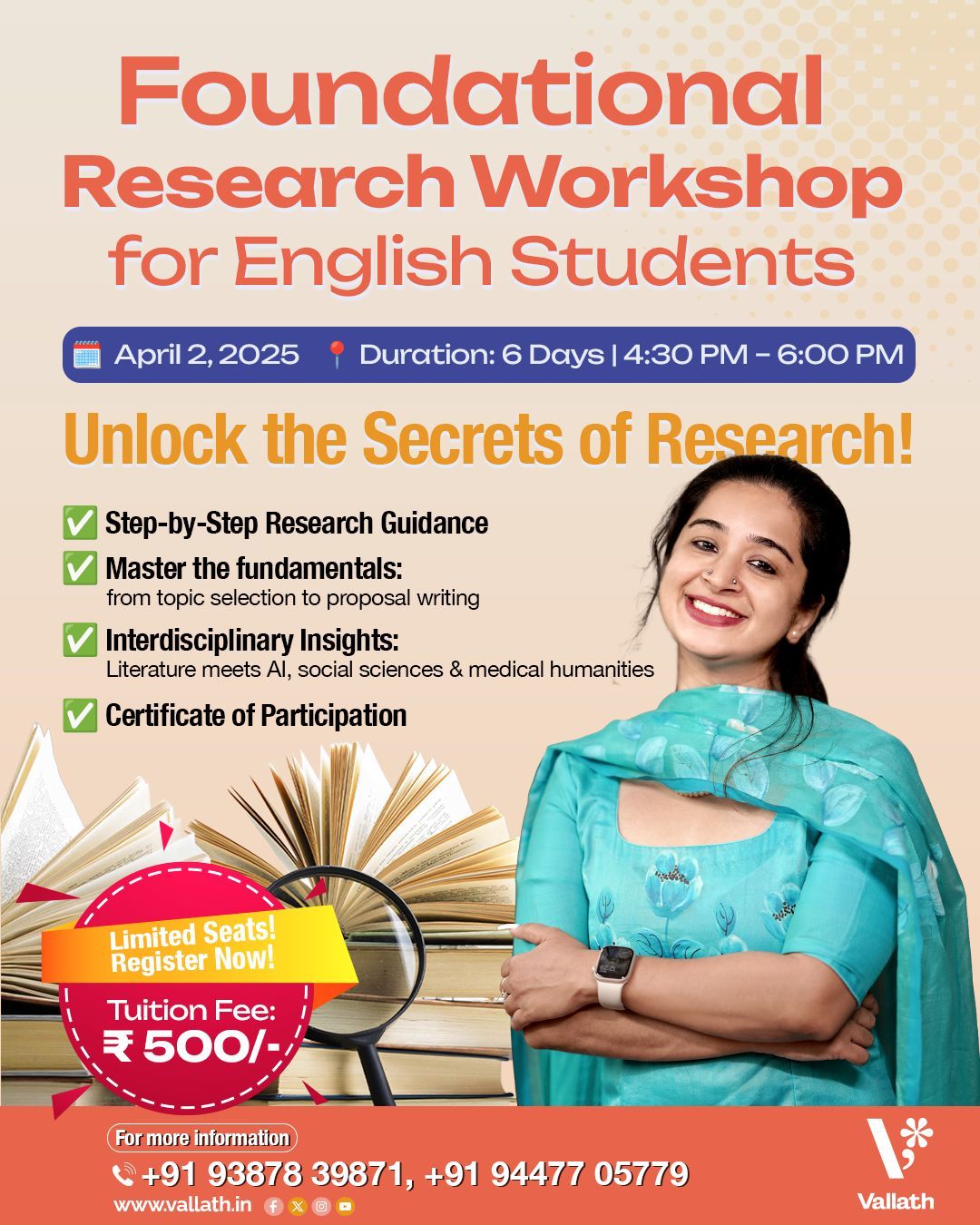Foundational Research Workshop for English Students
