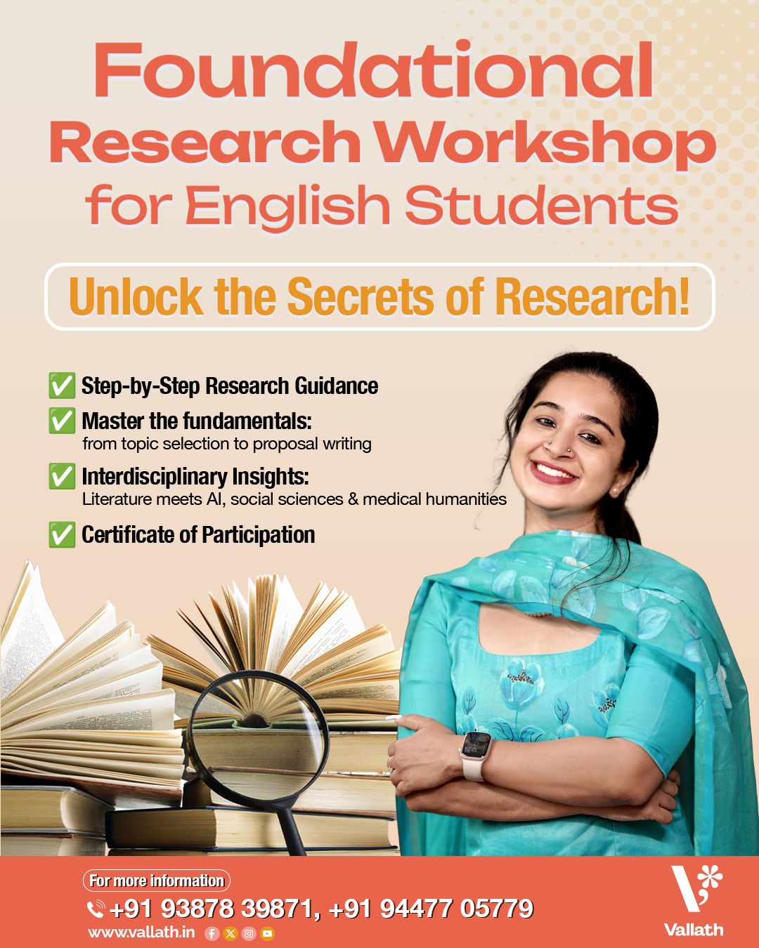 Foundational Research Workshop for English Students (Beginners)