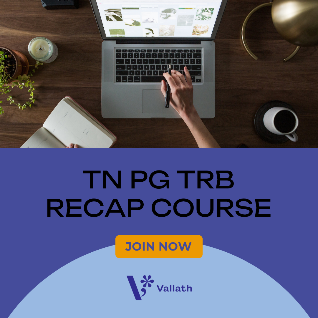 TN PG TRB Recap Course