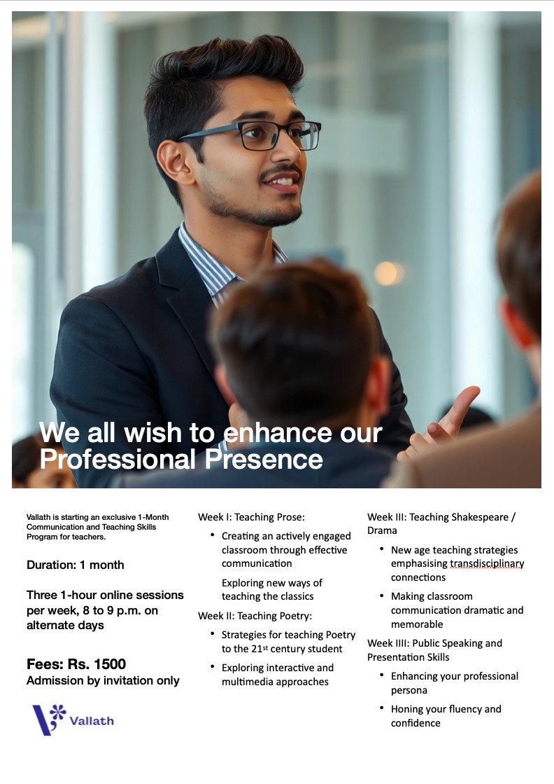 Masterclass for Literature Teachers